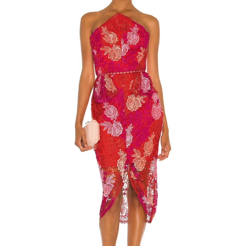 X REVOLVE Times Dress in Pink